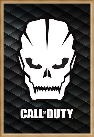 Framed Framed Skull - Call Of Duty