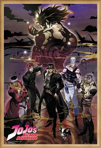 Framed Framed Group - JoJo's Bizarre Adventures
