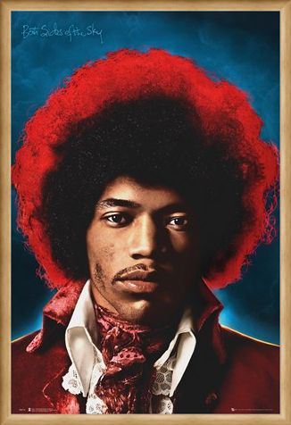 Framed Framed Both Sides Of The Sky - Jimi Hendrix