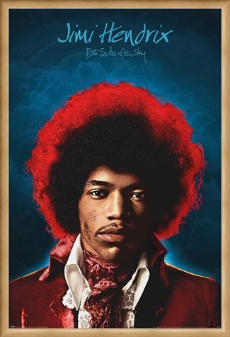 Framed Framed Both Sides of the Sky - Jimi Hendrix