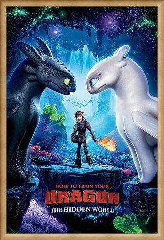 Framed Framed The Hidden World - How To Train Your Dragon