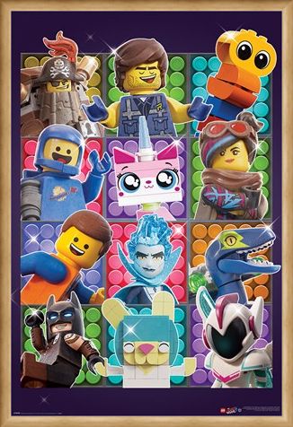 Framed Framed Some Assembly Required - The Lego Movie 2
