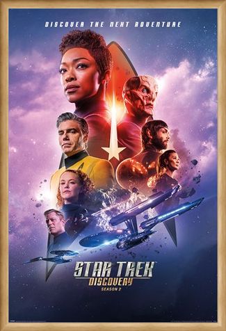 Framed Framed Discovery Next Adventure - Star Trek