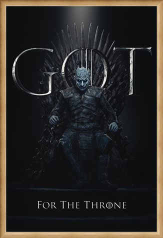 Framed Framed The Night King For The Throne - Game Of Thrones