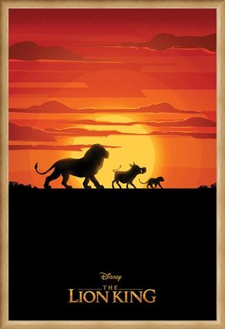 Framed Framed Long Live The King - The Lion King Movie
