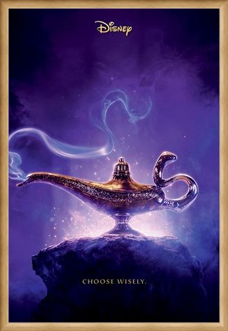 Framed Framed Choose Wisely - Aladdin Movie