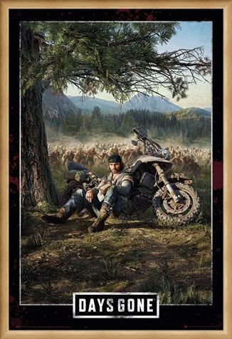 Framed Framed Key Art - Days Gone