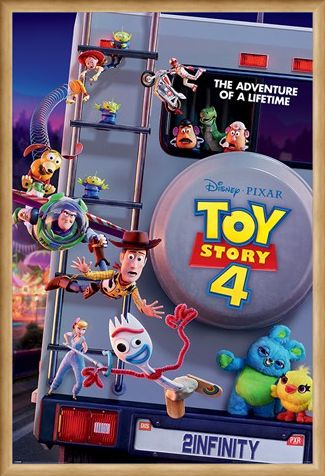 Framed Framed Adventure Of A Lifetime - Toy Story 4