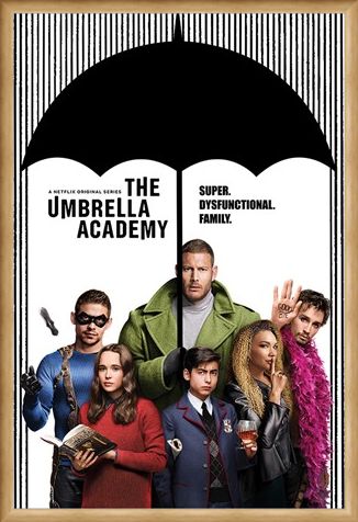Framed Framed Super Dysfunctional Family - The Umbrella Academy