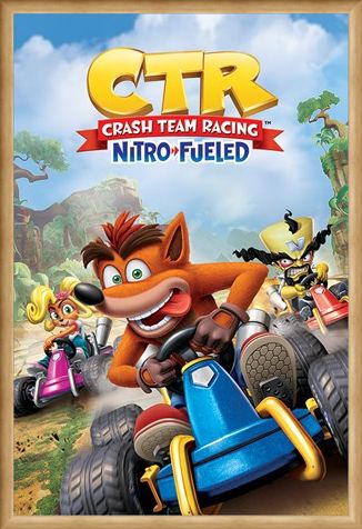 Framed Framed Nitro-Fueled - Crash Team Racing