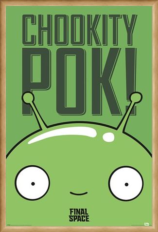 Framed Framed Mooncake Chookity Pok - Final Space