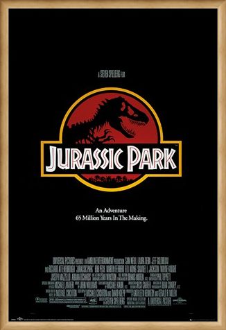 Framed Framed 65 Millions Years In The Making - Jurassic Park