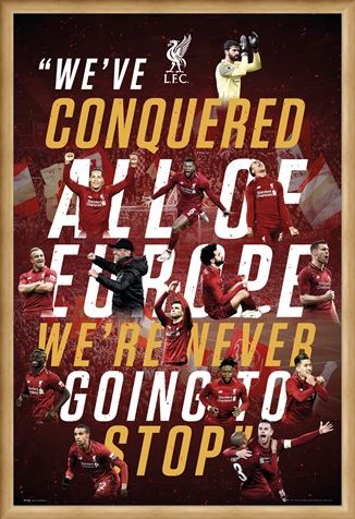 Framed Framed Europe 2019 - Liverpool FC