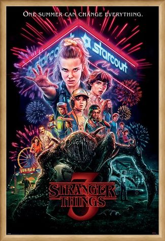 Framed Framed Summer of 85 - Stranger Things