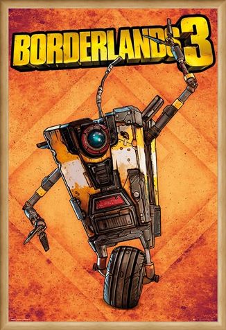 Framed Framed Claptrap - Borderlands 3