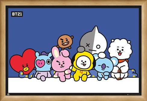Framed Framed Group Shot! - BT21