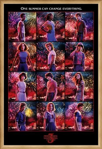 Framed Framed One Summer Can Change Everything! - Stranger Things