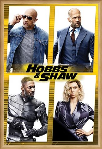 Framed Framed Hobbs & Shaw - Fast & Furious