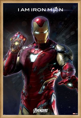Framed Framed I Am Iron Man - Avengers: Endgame