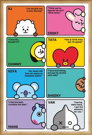 Framed Framed Universtar - BT21