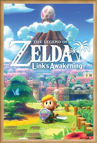 Framed Framed Links Awakening - The Legend Of Zelda