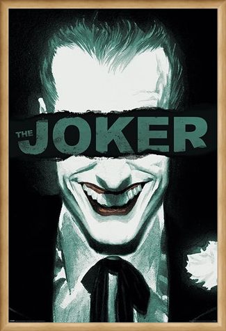 Framed Framed Put on a Happy Face - The Joker