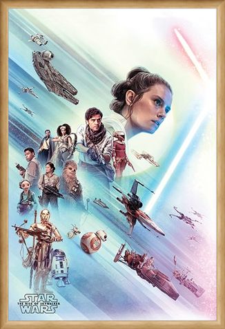 Framed Framed Rey - Star Wars: The Rise of Skywalker