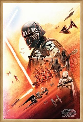 Framed Framed Kylo Ren - Star Wars: The Rise of Skywalker