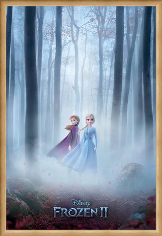 Framed Framed The Enchanted Woods - Frozen 2