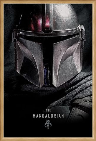 Framed Framed The Mandalorian Dark - Star Wars
