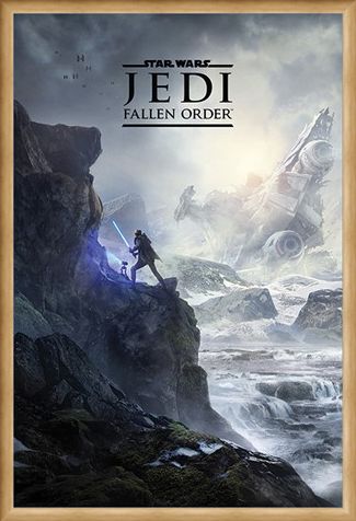 Framed Framed Jedi Fallen Order - Star Wars