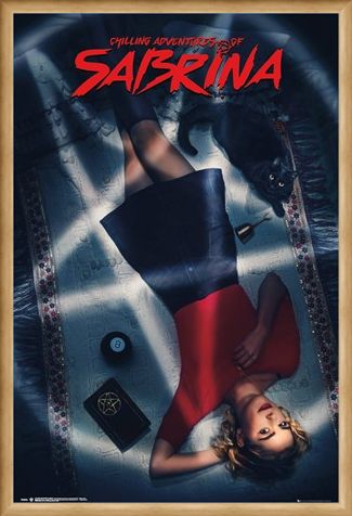 Framed Framed A Witch And Her Familiar - The Chilling Adventures Of Sabrina