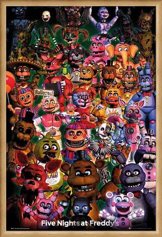 Framed Framed Ultimate Group - Five Nights at Freddy's