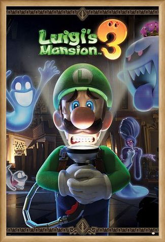 Framed Framed You're In For A Fright - Luigi's Mansion 3