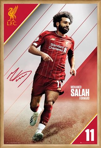 Framed Framed Salah 19-20 - Liverpool FC