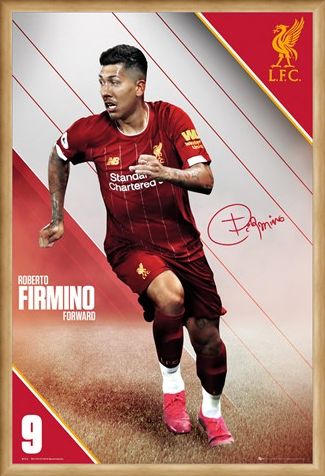 Framed Framed Firmino 19-20 - Liverpool