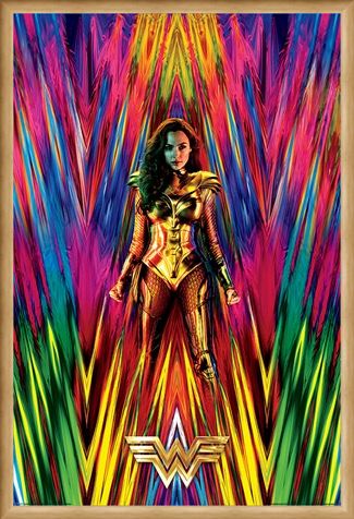 Framed Framed Neon Static - Wonder Woman 1984