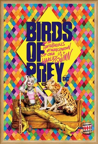 Framed Framed Harley's Hyena - Birds Of Prey