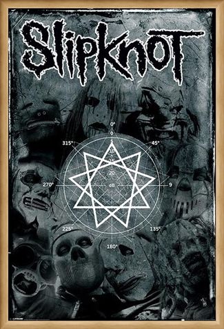 Framed Framed Pentagram - Slipknot