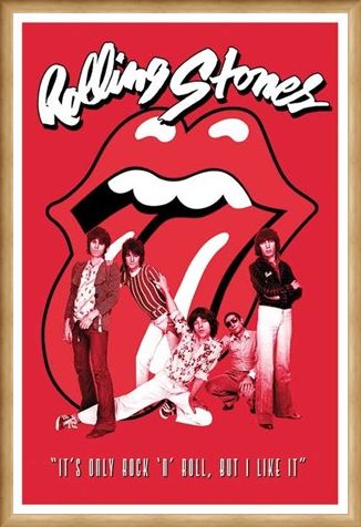 Framed Framed It's Only Rock & Roll - The Rolling Stones