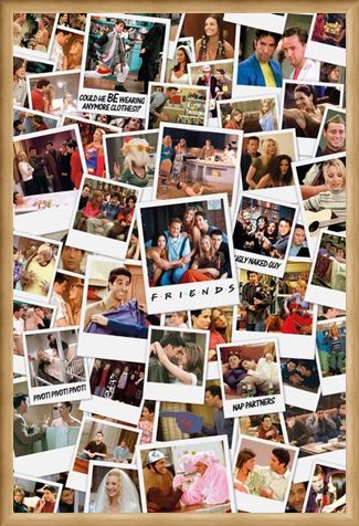 Framed Framed Photo Collage - Friends