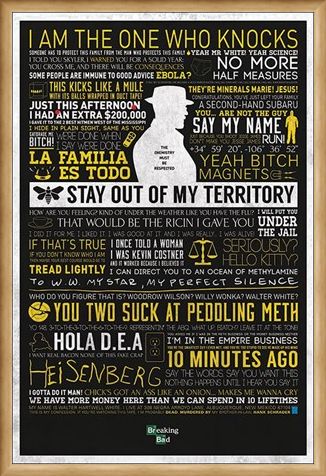 Framed Framed The Many Sayings Of Walter White - Breaking Bad