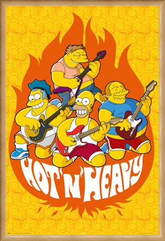 Framed Framed Hot and Heavy - The Simpsons