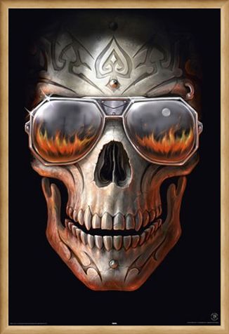 Framed Framed Hellfire - Anne Stokes