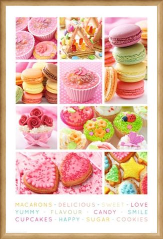 Framed Framed Sweet Collage - Cakes Galore