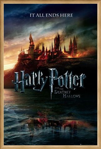 Framed Framed The End of an Era - Harry Potter and The Deathly Hallows