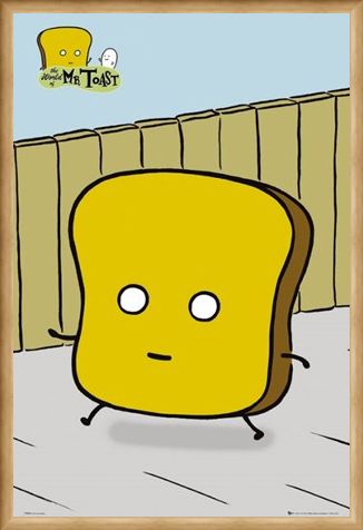 Framed Framed Mr Toast - Dan Goodsell
