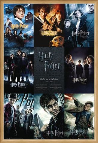 Framed Framed From Boy to Wizard - The Complete Harry Potter