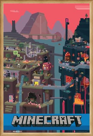 Framed Framed Minecraft World - Minecraft