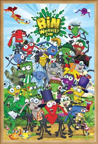 Framed Framed The Online World of The Bin Weevils - Bin Weevils